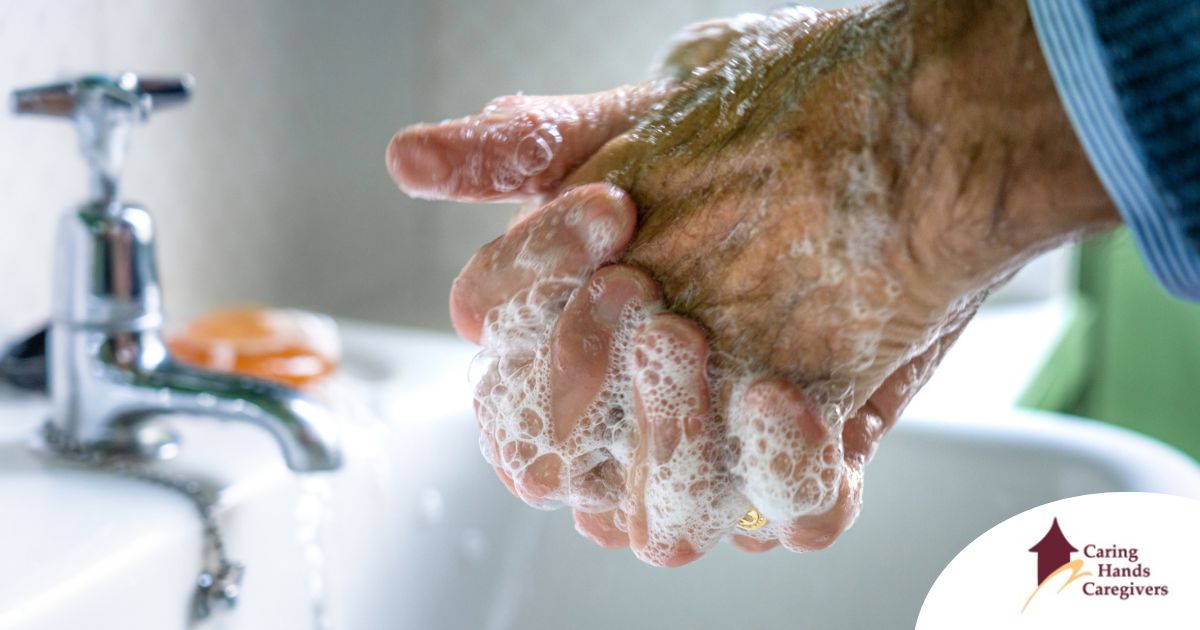 Small daily habits like hand washing support infection prevention in seniors.